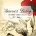 Reserved French Writing Desk / Vanity . Vintage Poppy Cottage