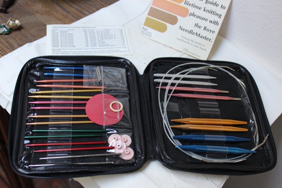 Knitting Needles Boye NeedleMaster interchangeable Needle Case