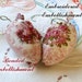 Deluxe Strawberry Emery Pin Cushion- Pretty Rose Bouquet