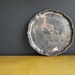 Vintage Silver Petal Tray - Round Silverplate Platter or Serving Tray - Webster Wilcox Tray