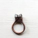 Quartz Ring Crystal Ring Gemstone Ring Mineral Rough Stone Ice Natural Artisan Handmade Copper Gemstone Jewlery for Her