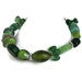 COUPON Chunky Green Bracelet OOAK