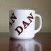 Vintage Ceramic Dan Name Mug - Made in USA by Houze
