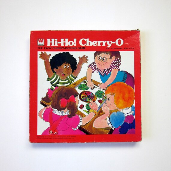 SHOP SALE Hi Ho CherryO 1975 / The Easy Cherry Picking Game