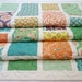Baby Quilt, Modern Patchwork Quilt, Crib Quilt, Birds and Berries-Made to Order