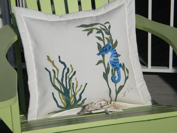 sea horse cushions