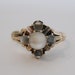 Lovely Antique Victorian 10K Yellow Gold Moonstone Ring