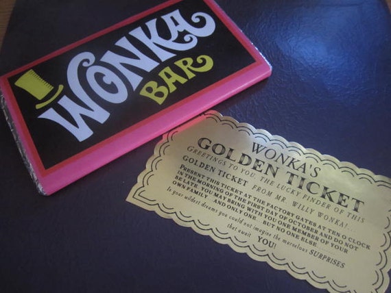 50th Anniversary Willy Wonka Classic Golden Ticket Bar Set, 53% OFF