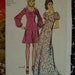SALE 1970s Vintage Sewing Pattern - Simplicity 9446 - Puff Sleeve Dress in 2 Styles - Sz 10