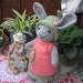 Little Pumpkin Handknitted bunny