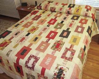 Chain Link Queen Size Quilt