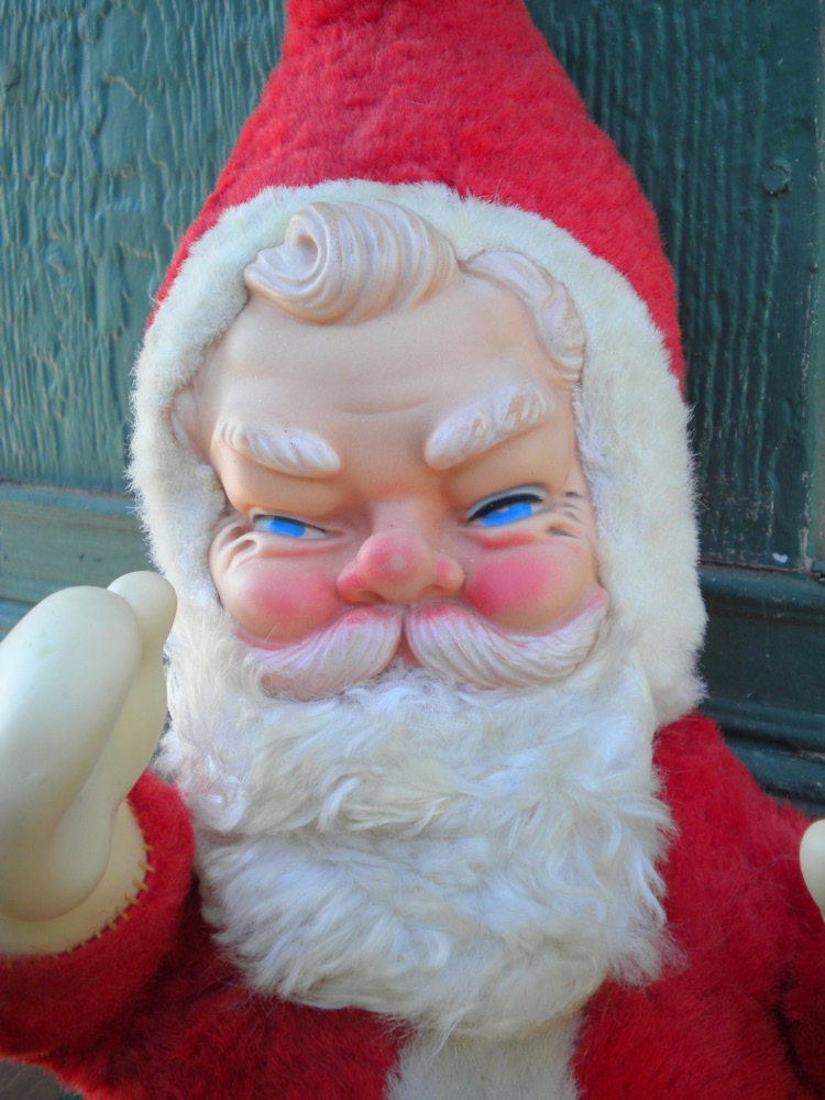 1960 stuffed santa claus