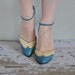 r e s e r v e d... 60s heels/ 50s/60s blue heel/ Blue Without You