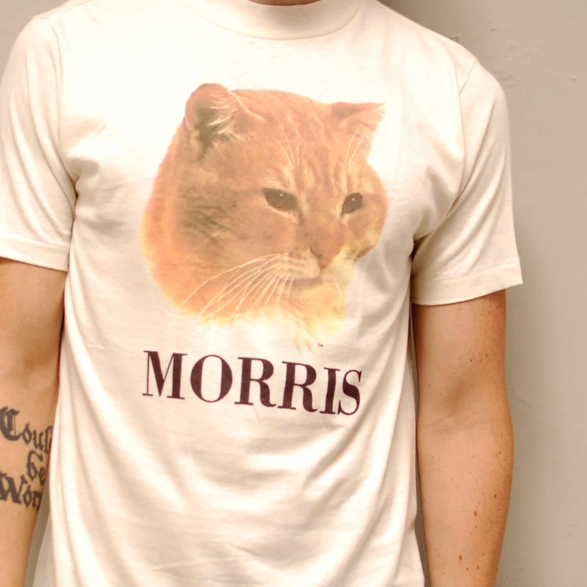 morris the cat t shirt