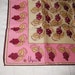 Vintage sweet grape Vera signed scarf