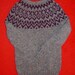 Hand knit Icelandic sweater 100% natural