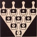 Paper Shooting Targets BB Bowling Game