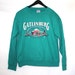 Seafoam Green Vintage 80s Gatlinburg Sweatshirt