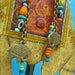 SALE bohemian LUCKY ELEPHANT earrings brass Tribal earrings Ganesh earrings yoga earrings hippie boho