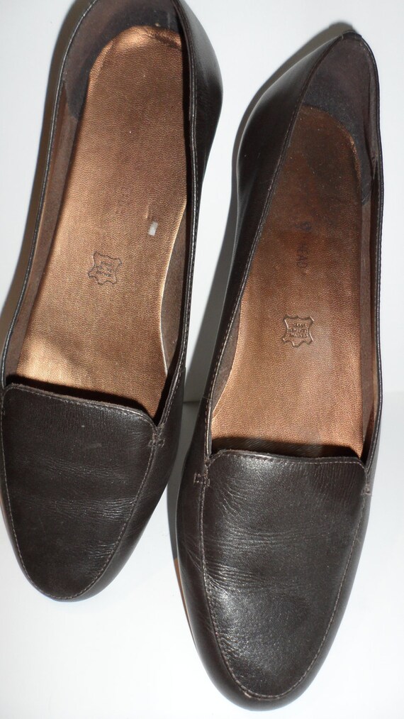 women's dark brown loafers