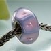 Pink/Blue Striped Eye bracelet bead, Troll / Pandora / Biagi european style by Caroline dousi