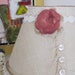 Shabby Chic or Cottage Chic Style Burlap Lamp Shade