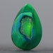 Green Druzy Gemstone - Medium Agate Stone Drusy Cabochon - 30mm (3135)