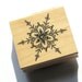 Snowflake Rubber Stamp from Inkadinkado // Brand New