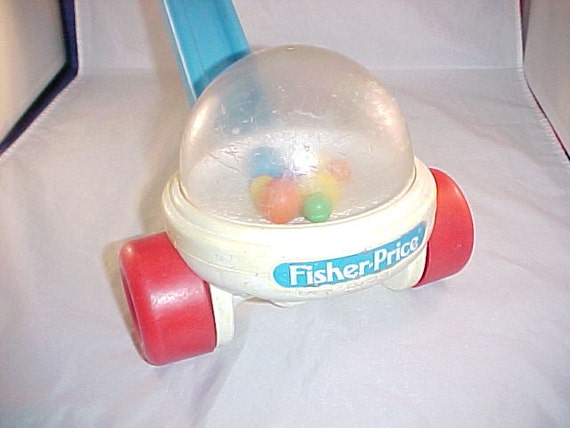 Fisher Price Ball Popper Push Toy by PapasGoodOleDays on Etsy