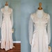 Vintage 70s Gunne Sax by Jessica Prairie Wedding Dress - Women S - Ivory Full Length - Hippie Bride - Deadstock NOS