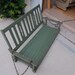 Reserved for Mollie....Front Porch Swing in Sage Green Cottage Prairie Style at Retro Daisy Girl