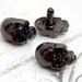 10 sets 11 x 7 mm Gunmetal SKULL Rivet Rapid Stud for bag purse jacket jean craft project