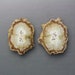 Agate Stalactite Slice Pair