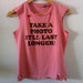 Destroyed Muscle Top / 70s 80s 90s Grunge / Sleaze / Zef / Summer Festival
