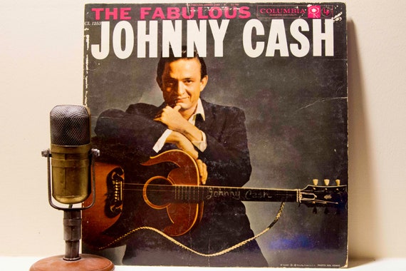 Vinyl Record Album Johnny Cash 1950s Country and Western LP