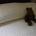 New Old Stock Heavyweight Woven Matelasse Bedspread Twin Size