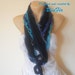 WOOL SCARF INFINITY / Women Accessories Scarves Loop Winter Elegant Warm / Crocheted Romantic Muffler Feminine Neckwarmer Fashion Stylish