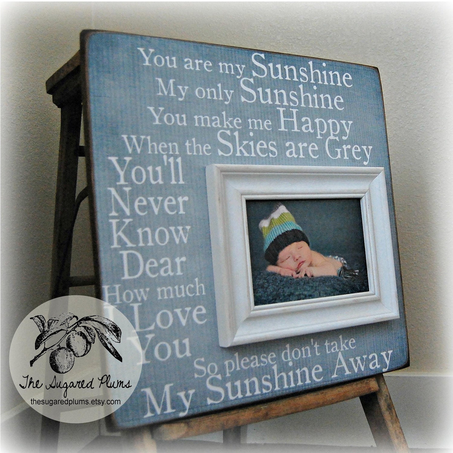 YOU Are My SUNSHINE Mothers Day Gift Personalized Baby Picture