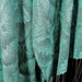 RESERVED UNTIL 10/13/12 Woven Shawl, Teal Handwoven Wrap, Soysilk Soy Silk Shawl, Hand Woven Wearable Fiber Art, LoomOnTheLake