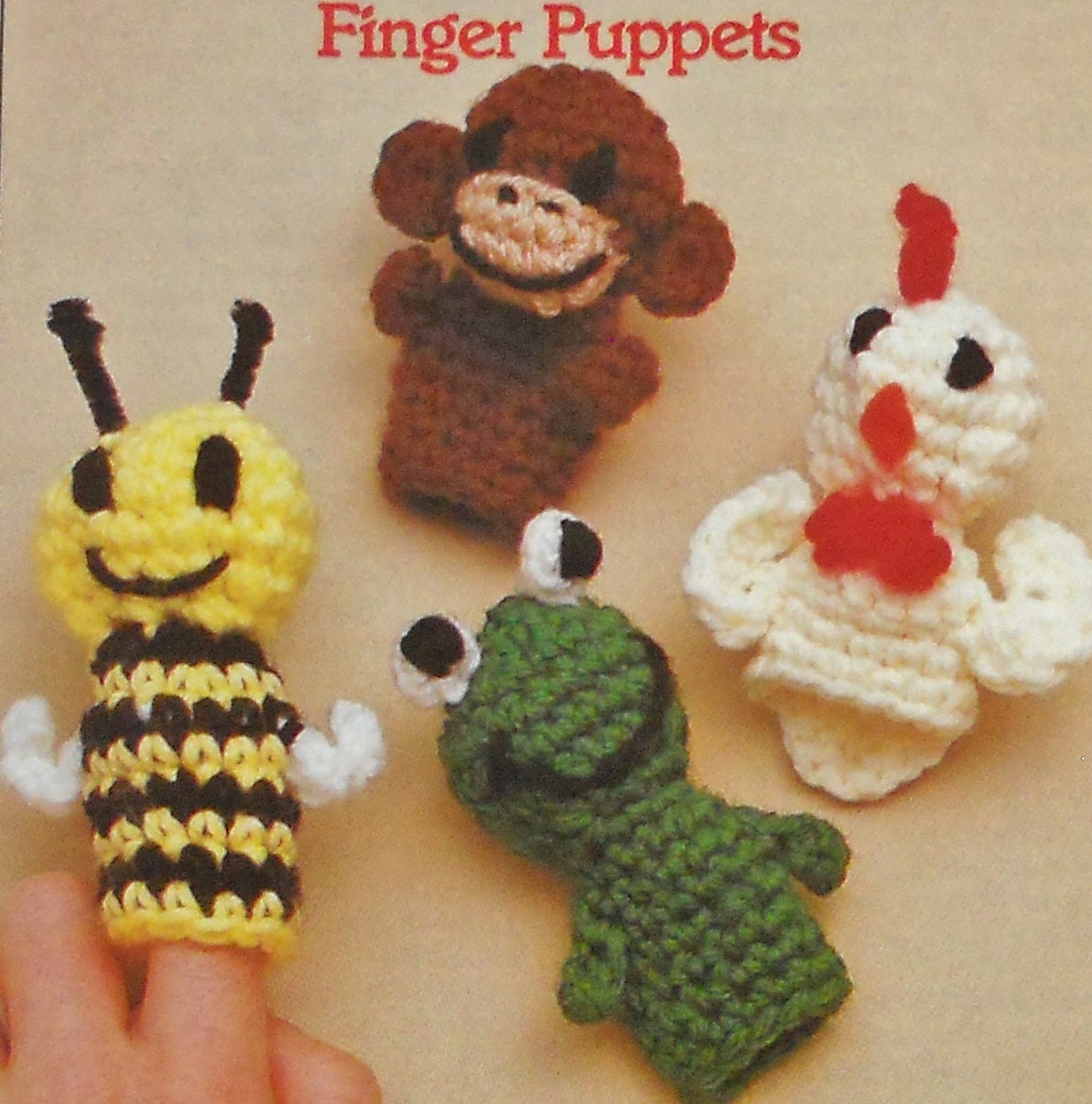 patterns purses for crochet and bags MAGNET CROCHET M2Hawk Puppets by Finger TRAIN Set Patterns