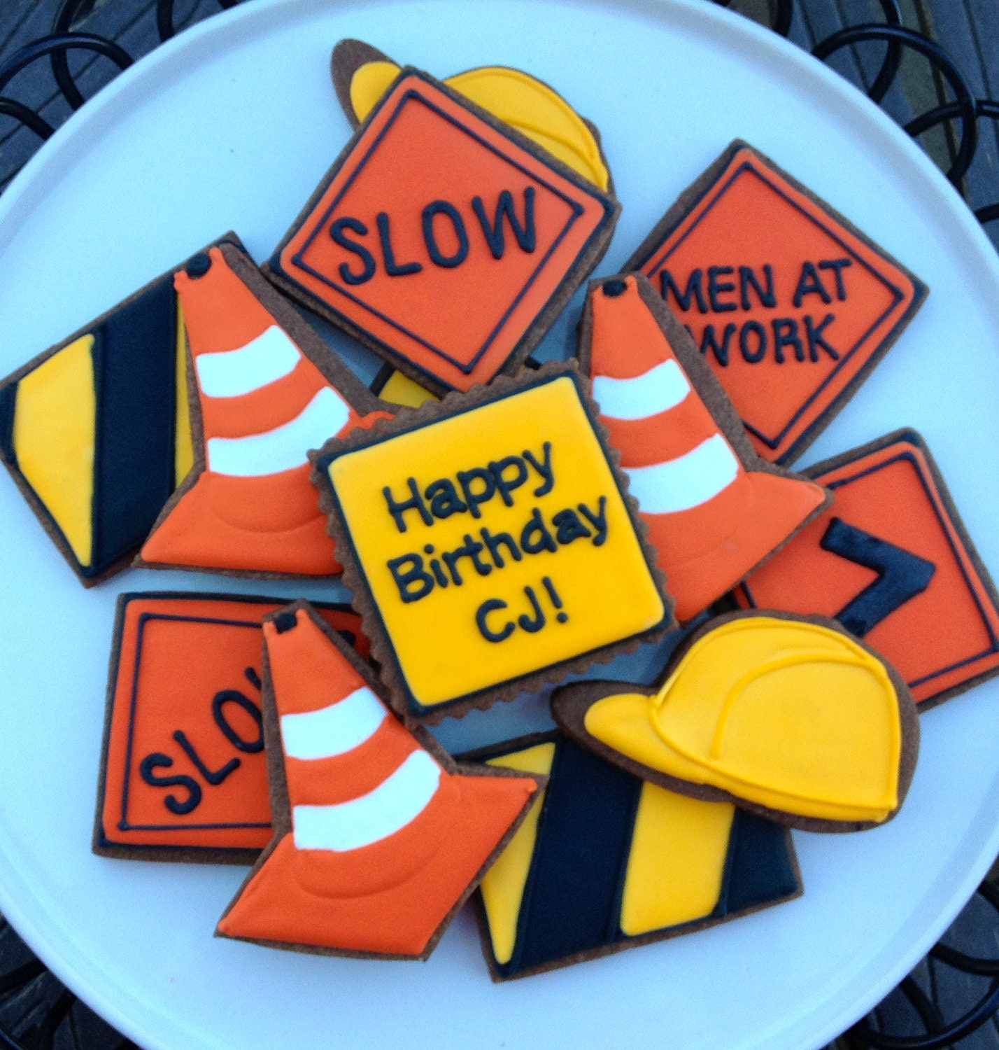 Construction Sugar Cookie Collection