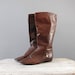 Leather Boots / Aigner Tall Boots / Size 8.5