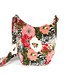 Crossbody Hobo Bag in Flowers