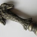 Vintage Double Ram's Head Finial