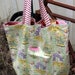 50% off , Tote/ / Bag , Large , Cake , Garden , Reversible Tote , Reversible Shoulder Bag