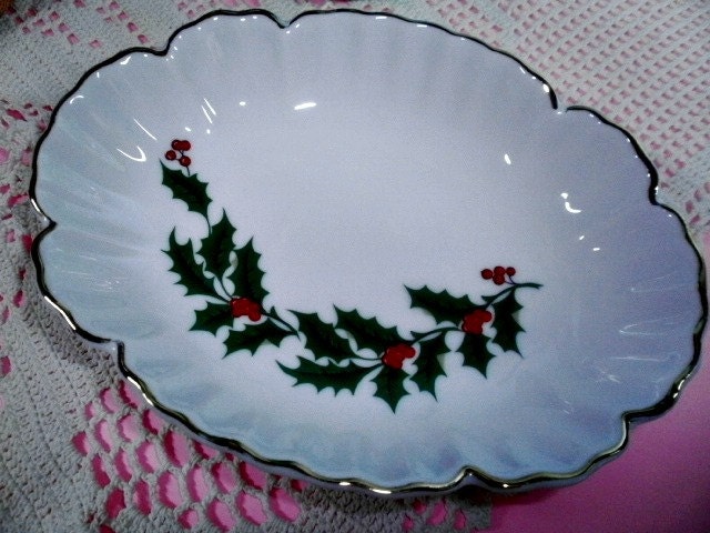 Vintage Soap Dish Christmas Home Decor Holiday Decorating | Haute ...
