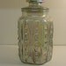 Iridescent Glass Canister Jar