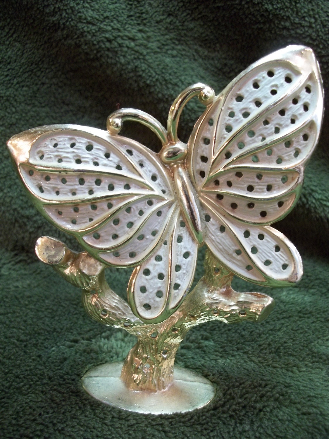 Vintage Butterfly Earring Holder