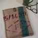 iPad Case/ Upcycled Coffee Bean Bag/ Go Green