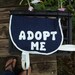 Dog Adopt Me Saddle MEDIUM Lightweight Denim
